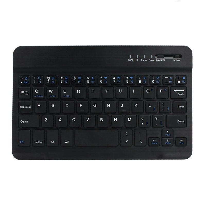 Tastatura Wireless Techstar®, Bluetooth 3.0, Acumulator, Compatibila Android/Windows/Mac, Slim - 2 | YEO