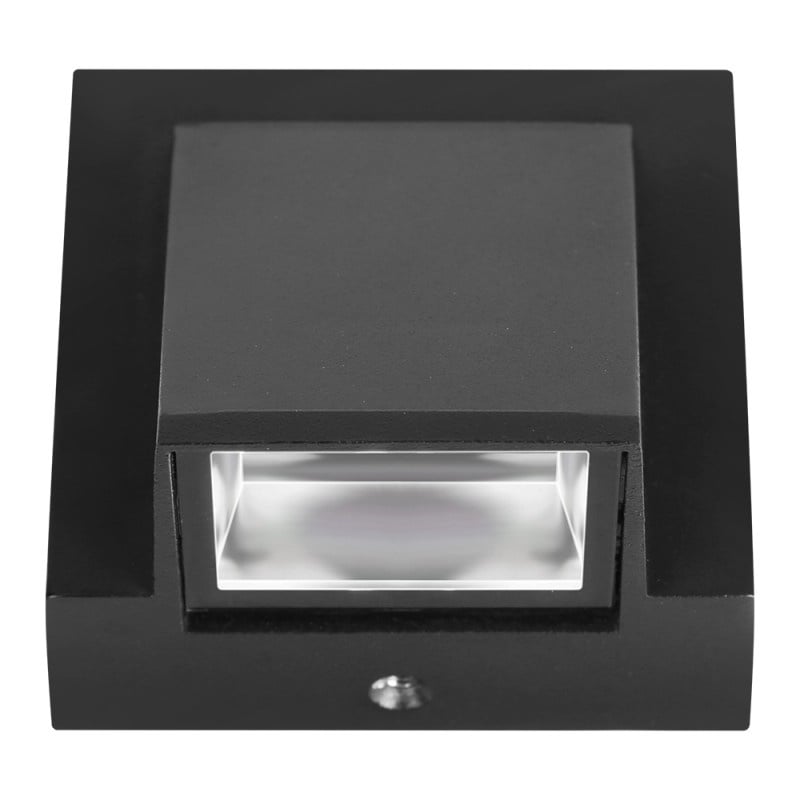 Aplica LED De Perete Pentru Exterior Techstar® CM-DM-BD01, Putere 3W, Culoare Lumina 3000K, 400 lm, 8 x 8 Cm, IP 65, Negru - 1 | YEO