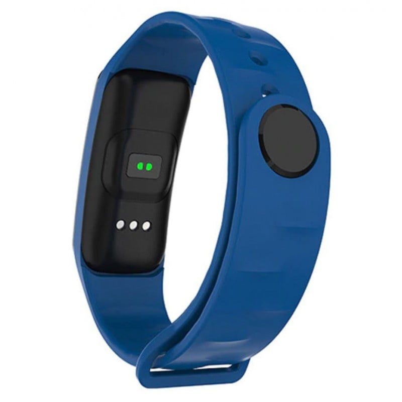 Bratara Smart Smartband Techstar® C1 Fitness, Waterproof IP65, BT4.0, OLED Color, Albastru - 1 | YEO