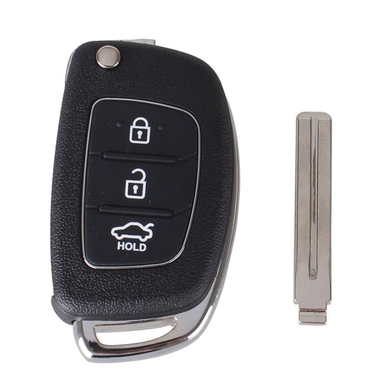 Carcasa Cheie Auto Techstar® Hyundai, Santa FE, IX25, IX35, IX45, 3 Butoane, TOY40 - 1 | YEO