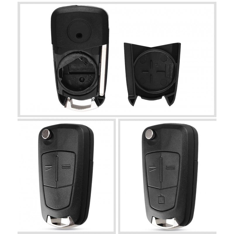 Carcasa Cheie Auto Techstar® Opel Meriva, Tigra, Corsa, Signum, Vectra, Astra, 2 Butoane, HU100 - 2 | YEO