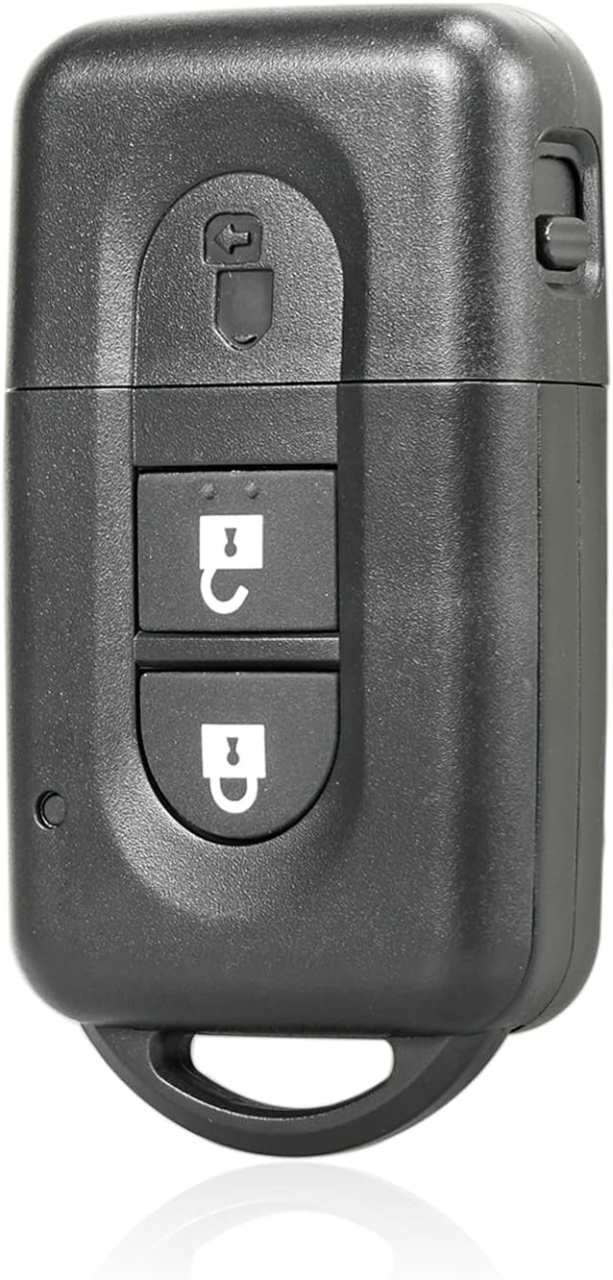 Carcasa Cheie Auto Techstar cu 2 Butoane, Compatibila Nissan Qashqai, Note, X-Trail, Micra, NV200, Tiida – cu lama netaiata