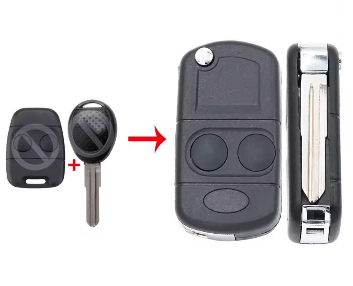 Carcasa Cheie Auto tip Briceag Land Rover Freelander, Transformare din Cheia Normala