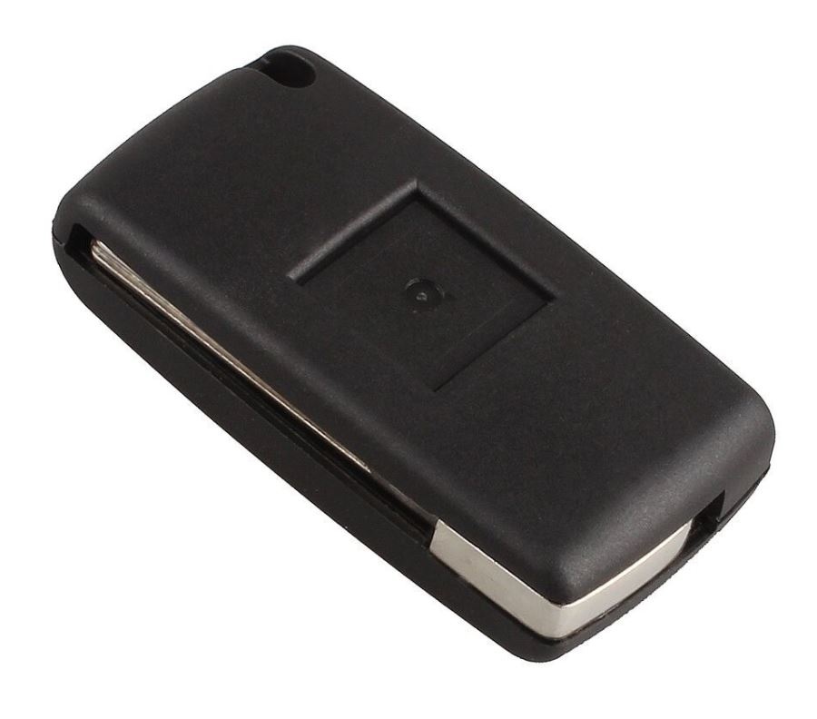 Carcasa cheie briceag Techstar cu 4 butoane pentru Peugeot 1007 – model flip compatibil BRE2247 - 1 | YEO