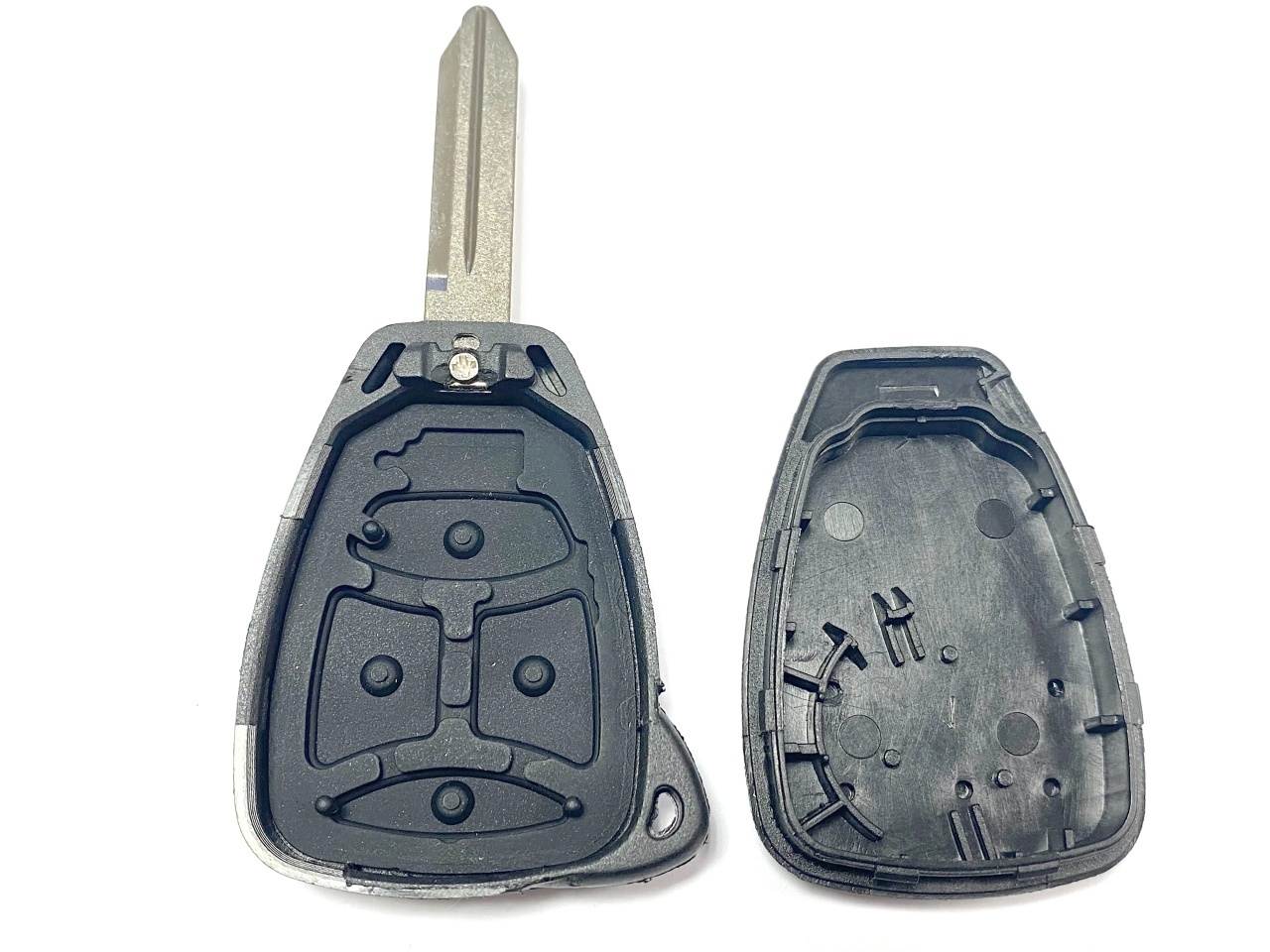 Carcasa cheie Techstar® 3 butoane pentru Chrysler 300C, Dodge, Jeep – compatibila lama CY24 (2005–2008) - 2 | YEO