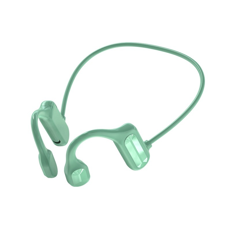 Casca Conductie Osoasa Techstar® BL-09, Verde, Bluetooth 5.0, 3D HiFi, Sporturi In Aer Liber - 3 | YEO