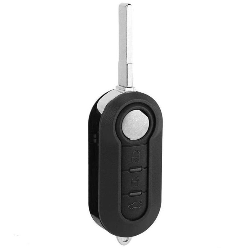 Cheie Auto Completa Techstar® Fiat, 500, Grande, Punto, ID46 PCF7926ATT, 433Mhz, 3 Butoane, Delphi - 1 | YEO