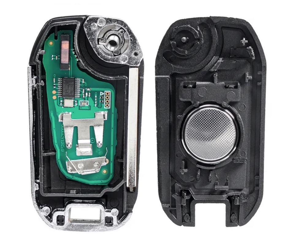 Cheie auto completa Techstar pentru Peugeot Citroen, 3 butoane, HU83, 433MHz, cu chip ID46, telecomanda inclusa - 3 | YEO