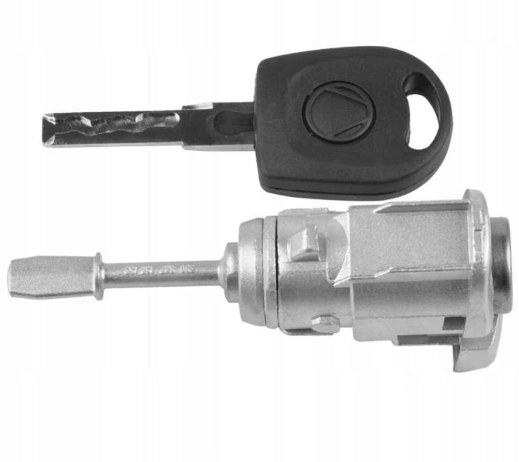 Cilindru Incuietoare Usa Auto Techstar, Compatibil Skoda Octavia 2 2004, Finisaj Argintiu, UNIW-RZ1019, Stanga/Dreapta