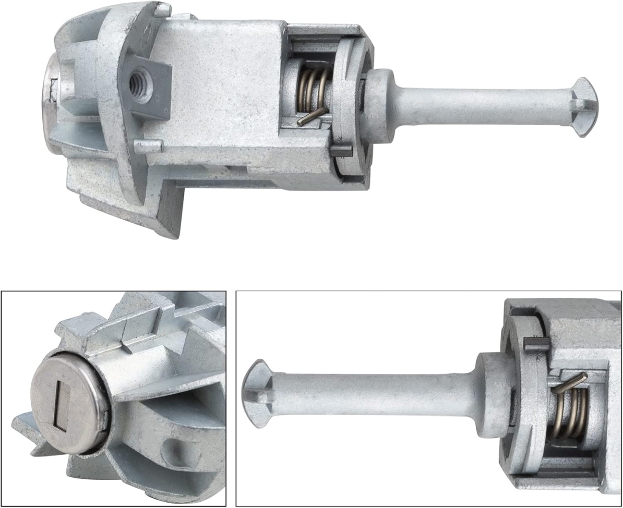 Cilindru incuietoare usa stanga fata cu 2 chei BMW Seria 3 E46 1998-2006 | Cod OE 51217019975 - 3 | YEO