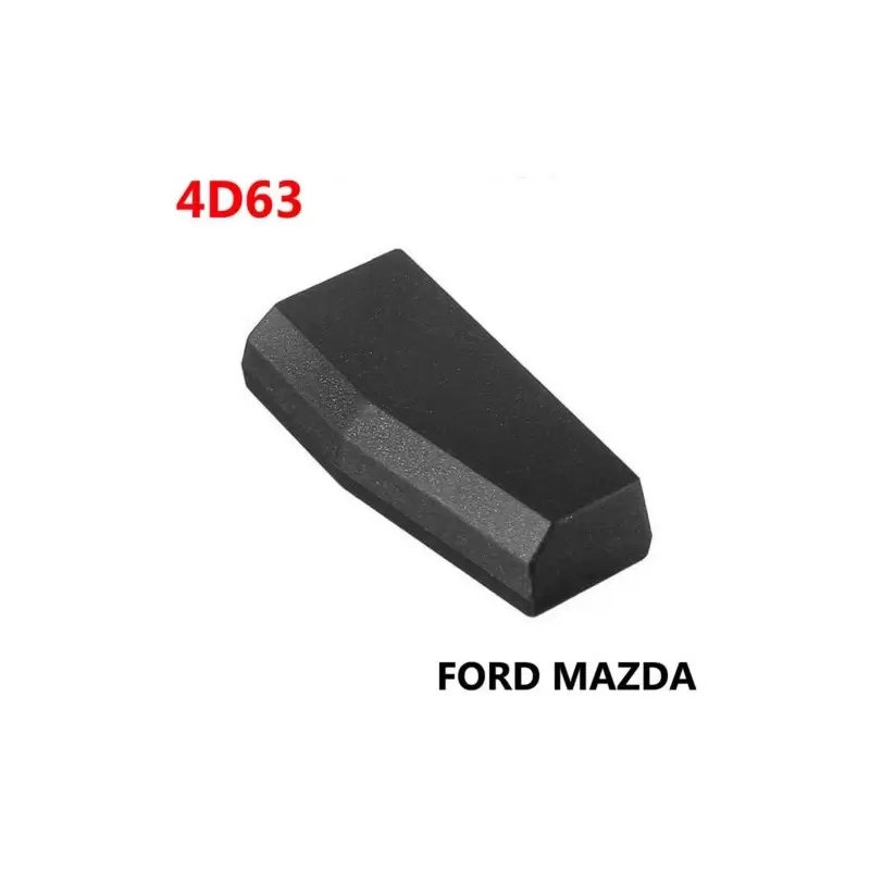 Cip Transponder Auto Aftermarket 4D63 ID63 80Bit (4D83 / ID83) – Compatibil Ford si Mazda, Blank, Tip Carbon - 2 | YEO