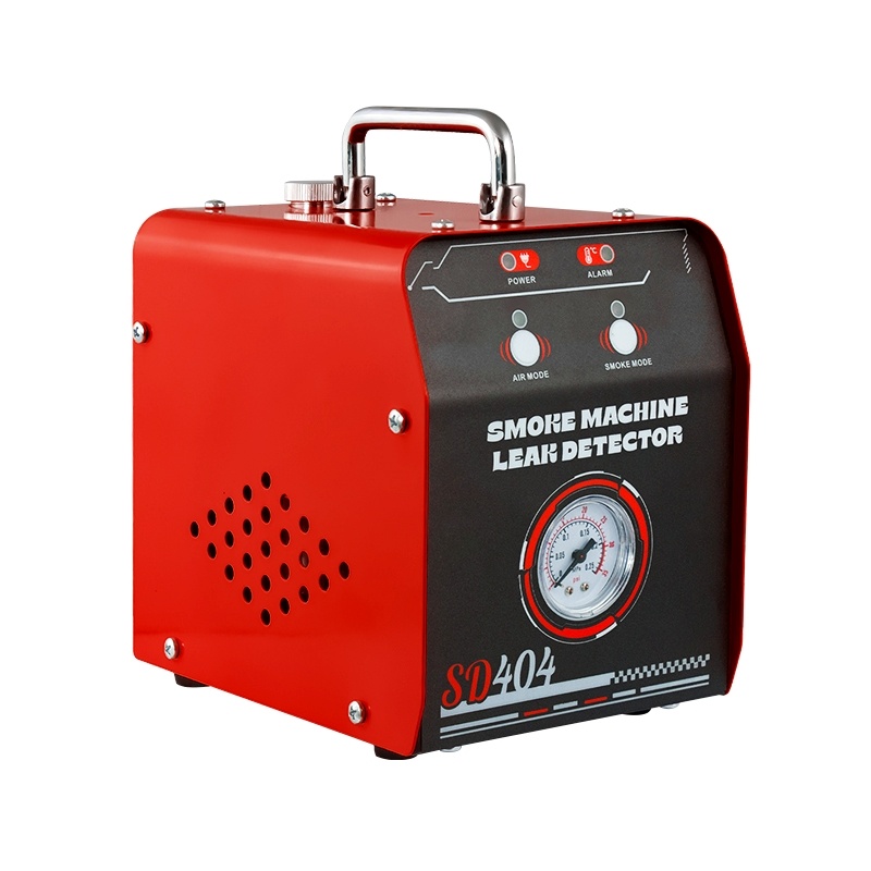 Detector de Scurgeri cu Aer si Fum EVAP Techstar® SD404, cu Manomentru, Protectie la Supraincalzire si Indicator de Presiune, Profesional, Negru/Rosu - 1 | YEO