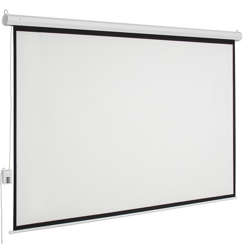 Ecran Electric pentru Proiectii Video 16:9, 203.2x114.3 cm, diagonala 233.68 cm - 3 | YEO