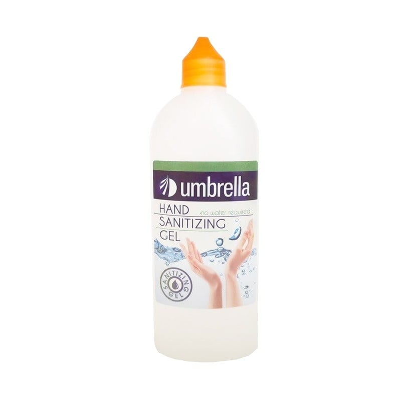 Gel Igienizant Umbrella® pentru Maini, Fara Clatire, 70% Alcool, 130ml