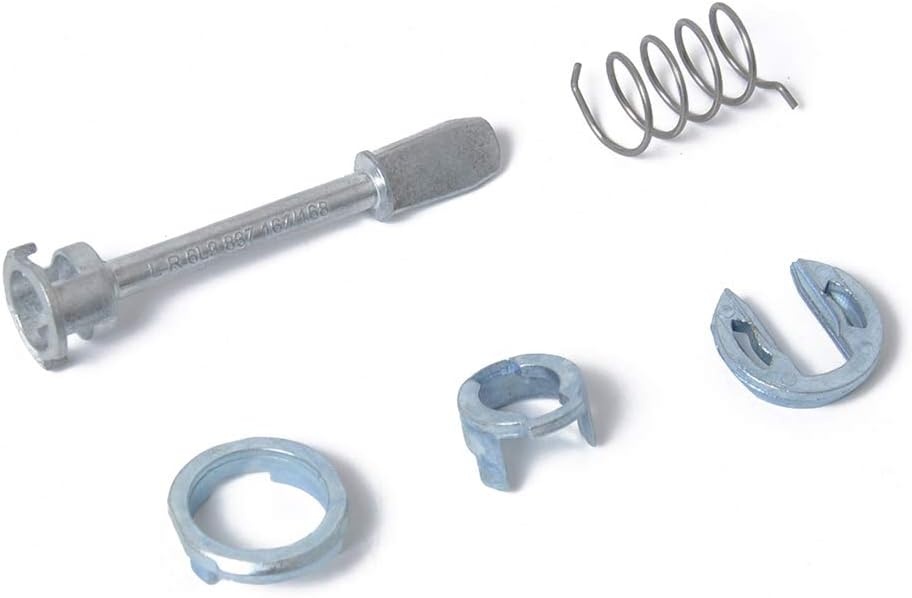 Kit reparatie butuc yala cilindru usa Techstar, compatibil Seat Ibiza, Cordoba (1996–2002), cod OE 6L3837167 / 6L3837168