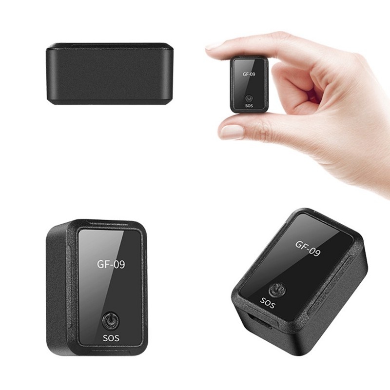 Mini GPS Tracker Techstar® GF-09, Localizare GPS WiFi si LBS, Microfon, MicroSD, SIM GPRS si MMS, Negru - 2 | YEO