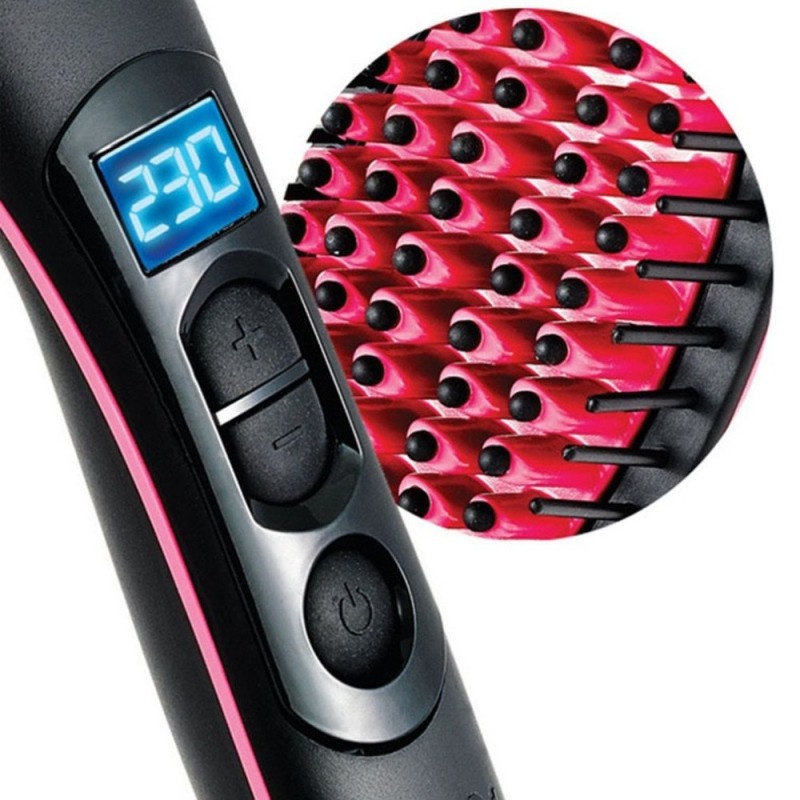 Poze Perie Ceramica Techstar® Simply Straight, Sistem Revolutionar Indreptare fara Degradare a Parului Reglare Digitala 230°