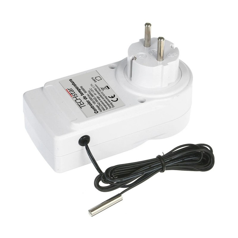 Poze Priza Programabila Techstar® KT3100, Digital Timer, Priza Intrerupator, 230V, 16A, Programabila Timp/Temperatura, Termostat, Senzor Temperatura (1.7m)
