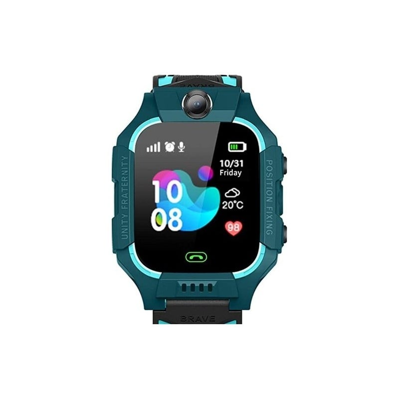 Resigilat Ceas Smartwatch Copii Techstar® Q19, 1.40 inch IPS, Cartela SIM, Tracker LBS, Buton SOS, Apelare Bidirectionala, Albastru - 2 | YEO