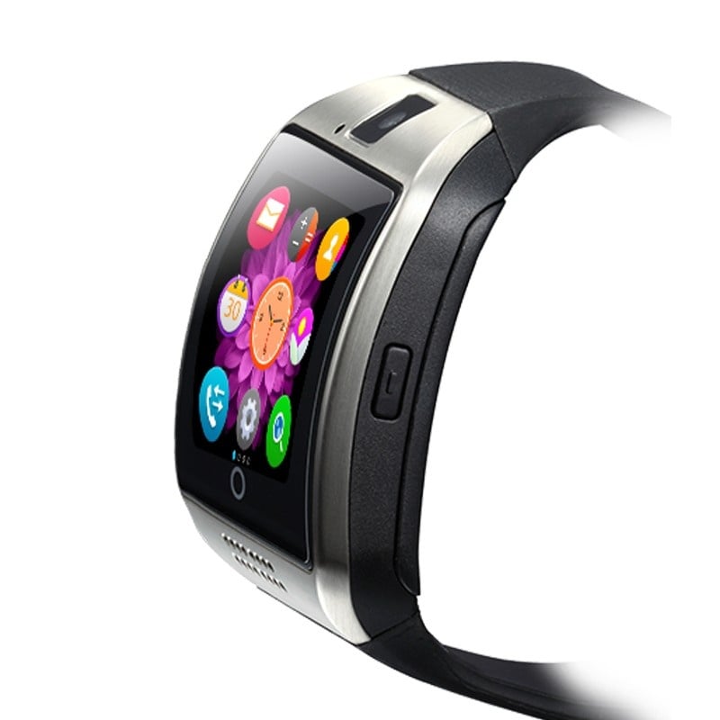 Resigilat Smartwatch Vogue Q18 Curved cu Camera si Telefon 3G Display 1.54