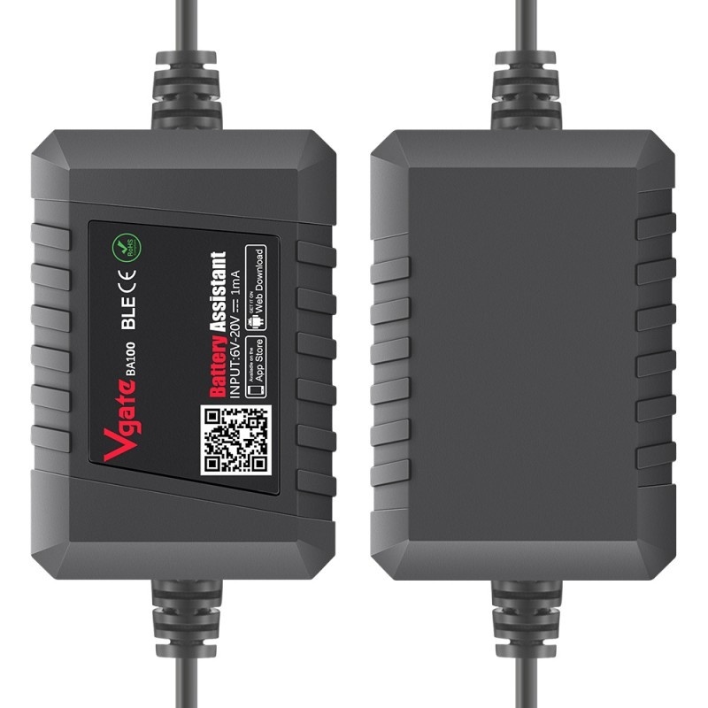 Resigilat Tester Bluetooth pentru monitorizare a bateriei auto Vgate BA100 6V-20V compatibil IOS / Android - 2 | YEO