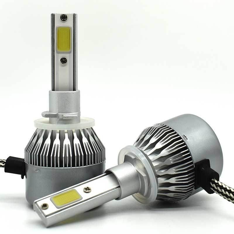 Set 2 LED-Uri Auto Techstar® C6, 880, 36w, 3800 Lumeni, 6500K, AUTO, 12-24 Volti, COB - 2 | YEO