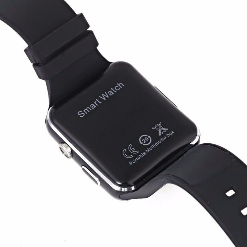 Smartwatch X6S Bluetooth Compatibil MicroSD si SIM Cu Camera Negru - 2 | YEO