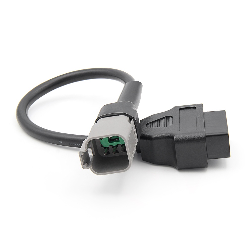 Techstar Adaptor OBD2 la conector 6 pini UTV/ATV, cablu diagnoza off-road, CAN/K-Line - 2 | YEO
