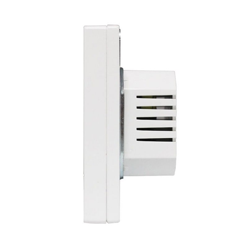 Termostat inteligent Techstar® 3105 Smart WiFi pentru incalzire electrica in pardoseala, Ecran Digital, Incastrabil, 3520W, 16A, compatibil Smart Life / Tuya, IP20, Alb - 2 | YEO