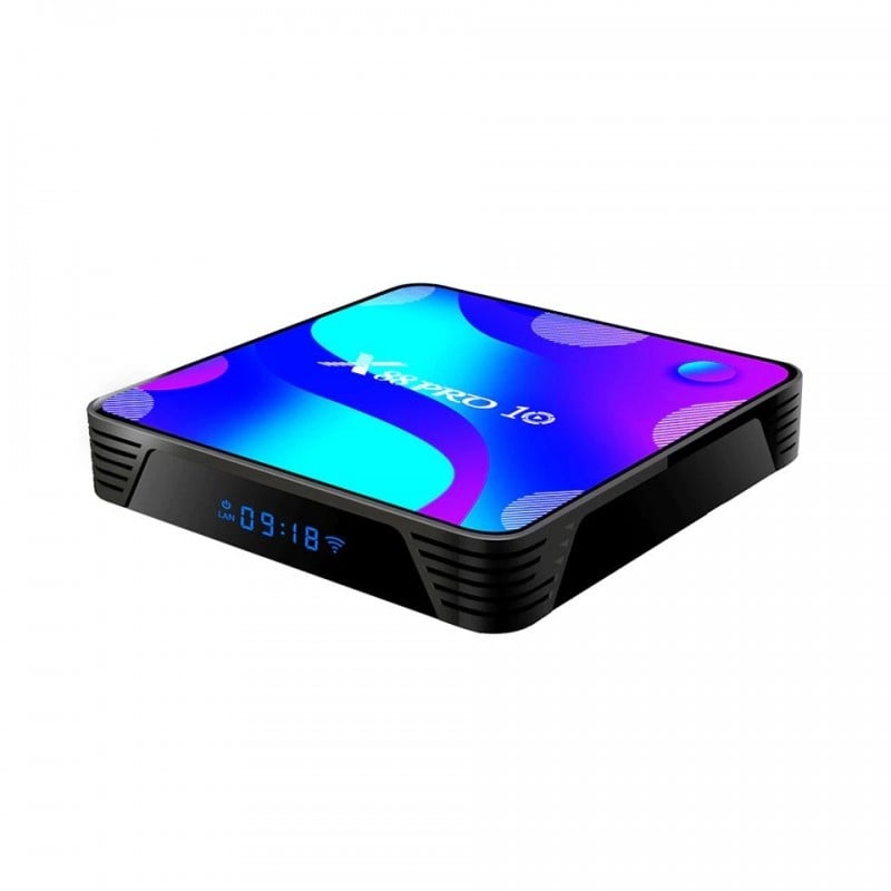 TV Box X88 Pro10, 4K, HDR, Android 10, 2GB RAM, 16GB ROM, Rockchip RK3318, Quad Core, WiFi 5G+2G, Bluetooth 4.0, USB 3.0 - 2 | YEO