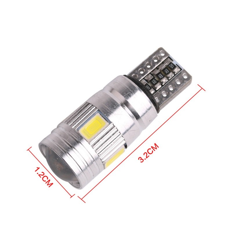 Bec Led Auto Techstar® T10, w5w, Alb Rece, 6000K, 12V, 120lm - 3 | YEO