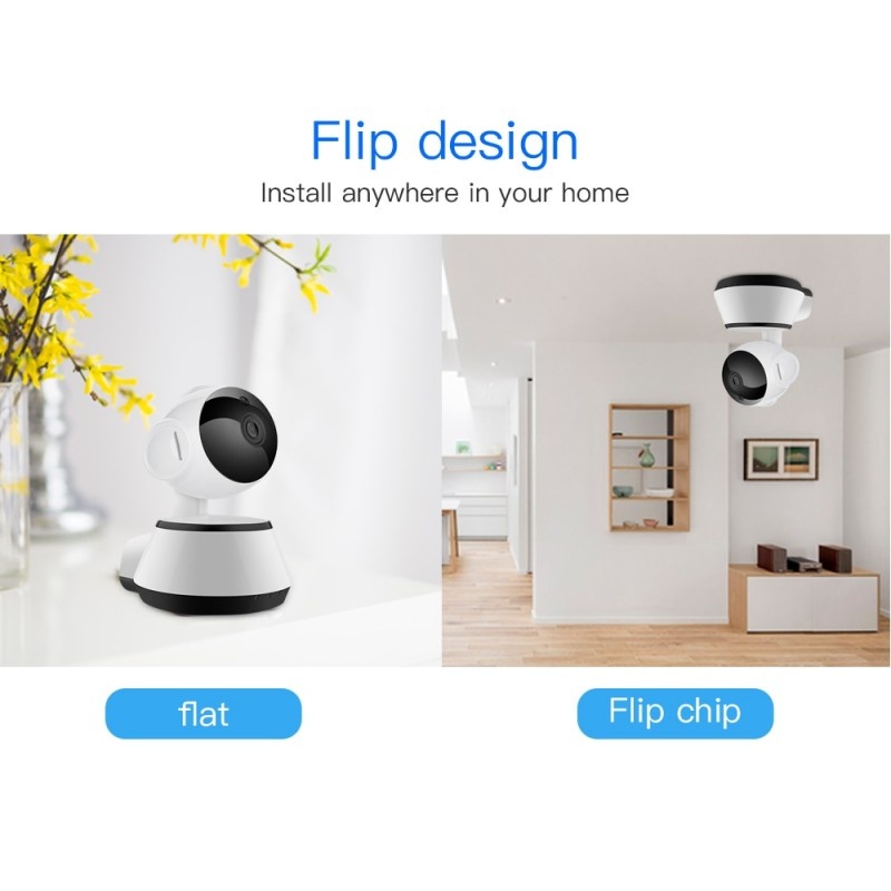 Camera de Supraveghere Interior IP Wireless Techstar® RL-21 Pan / Tilt HD 720P Leduri Infrarosu IoS si Android - 2 | YEO