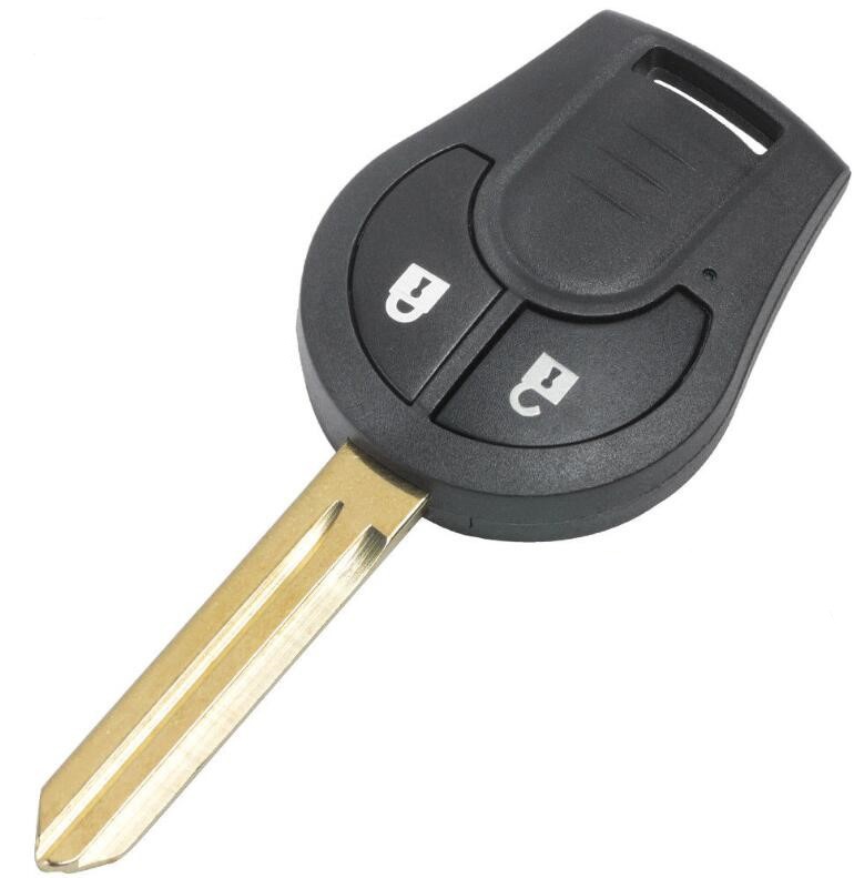 Carcasa cheie auto Techstar® 2 butoane compatibila Nissan Micra K13 (2010–2013) – lama NSN14