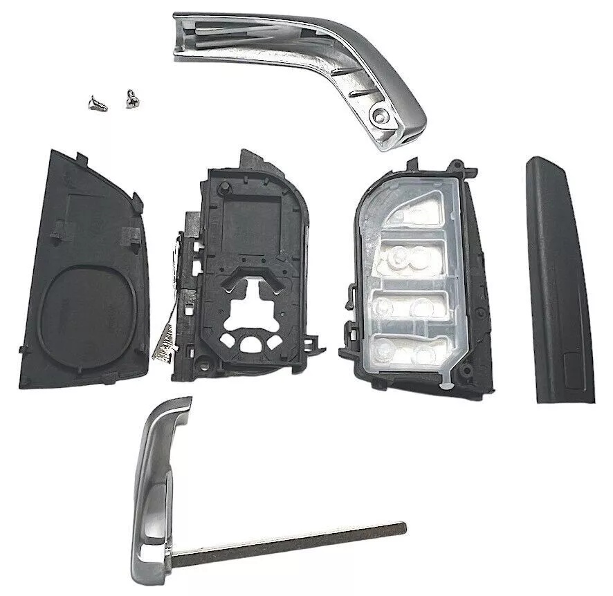 Carcasa cheie auto Techstar® 4 butoane pentru BMW Seria 5 G30 G31 (2016–2023), compatibila HU100R – Aftermarket - 1 | YEO