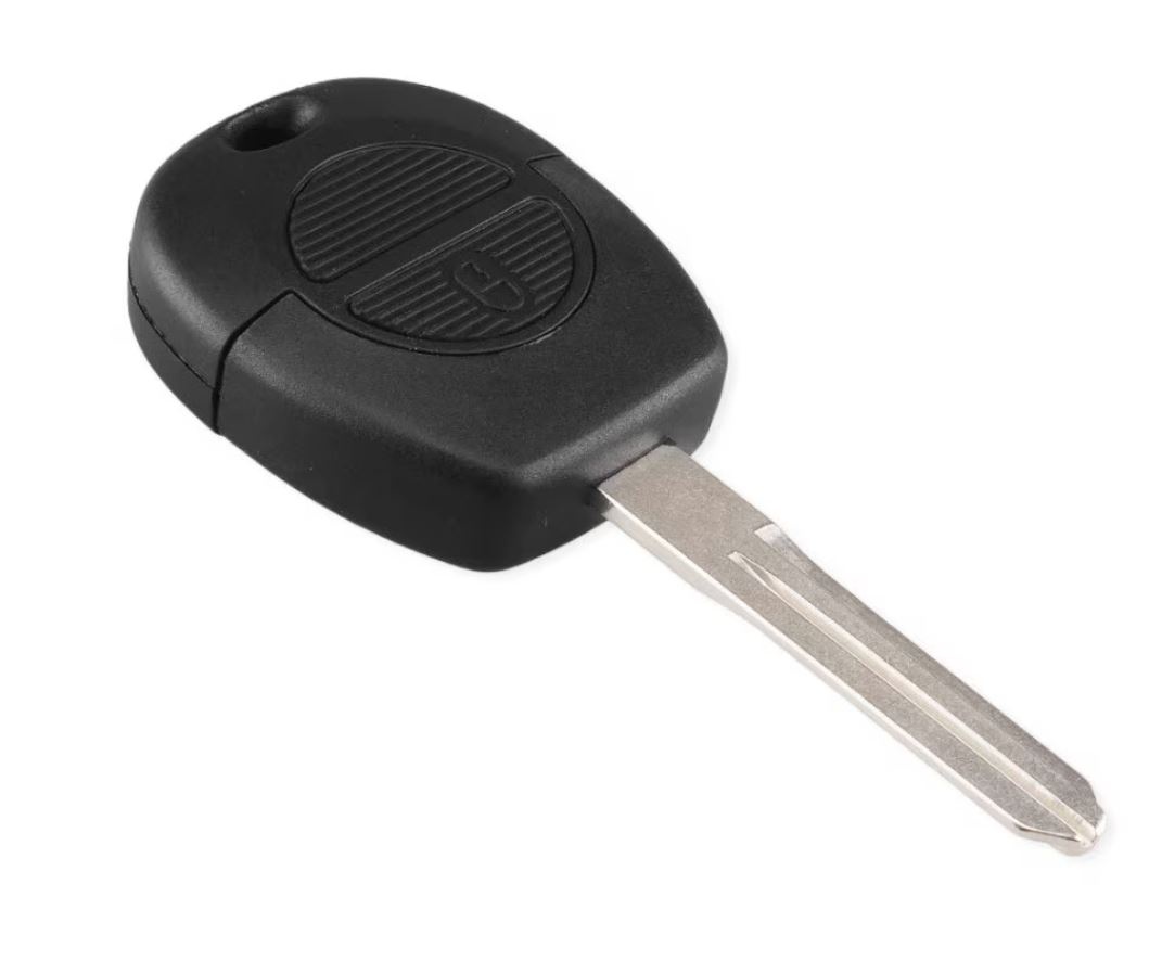Carcasa cheie auto Techstar cu 2 butoane clasica si lamela A33 pentru Nissan Almera, Micra, Primera, X-trail, Juke - 3 | YEO