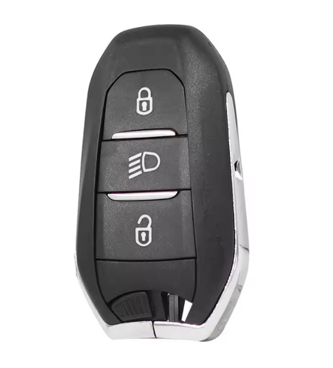 Carcasa Cheie Auto Techstar cu 3 butoane, Compatibila Peugeot 308, 408, 508, 3008, 5008, Citroen C3, C4, DS - 1 | YEO