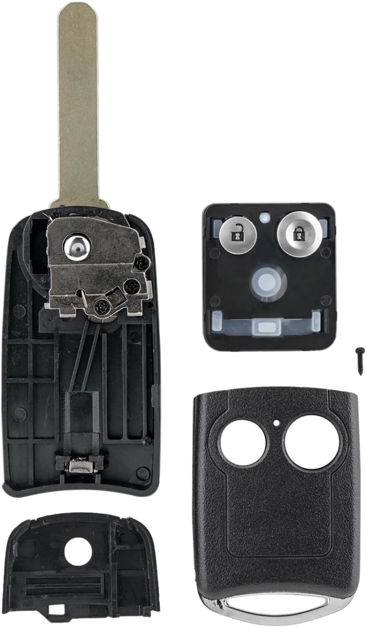 Carcasa Cheie Auto Techstar tip Flip, cu 2 Butoane, Compatibila Honda Civic, Accord, CR-V, Jazz, HR-V – cu lama - 1 | YEO