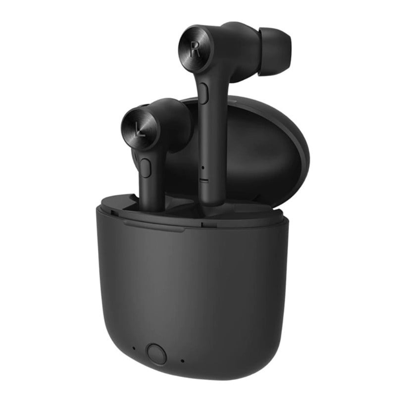 Casti Bluetooth Techstar® i60, Wireless, Incarcare Rapida Pentru Android si iOS, Negru