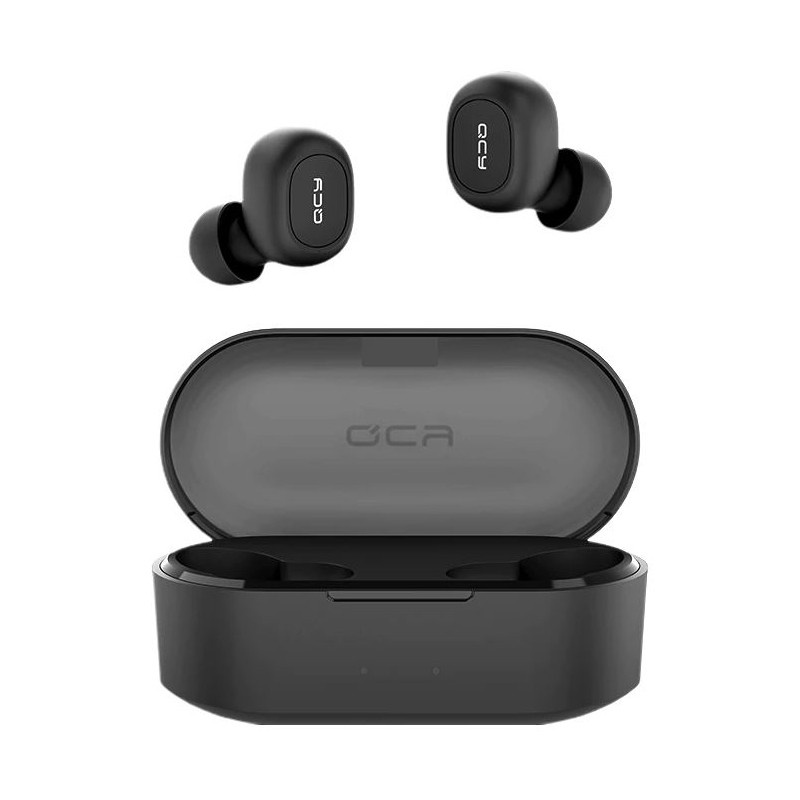 Casti Techstar® QCY T2C cu Bluetooth 5.0, In Ear, Handsfree, 800mAH, Waterproof, Extra Bass, Compatibile Android si iOS - 1 | YEO