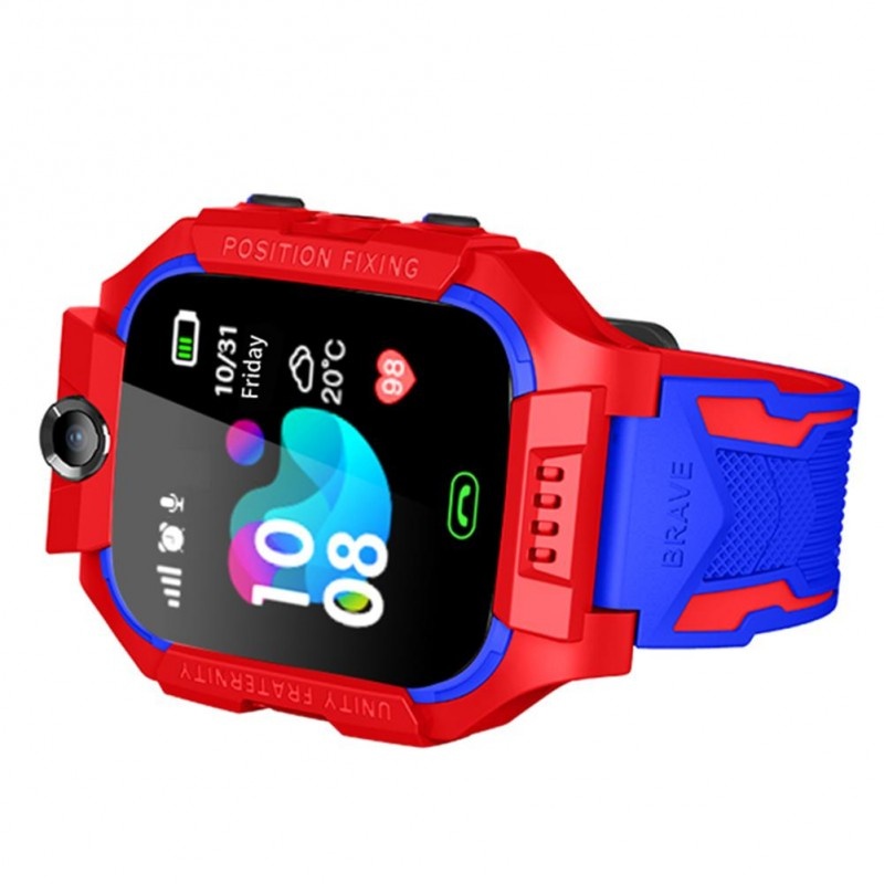 Ceas Smartwatch Copii Techstar® Q19, 1.40 inch IPS, Cartela SIM, Tracker LBS, Buton SOS, Apelare Bidirectionala, Rosu - 2 | YEO