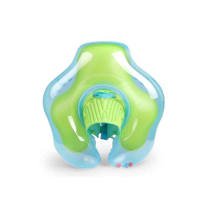Colac Gonflabil Marime S pentru Bebelusi 15cm Talie, Circular cu dublu set de inele prindere