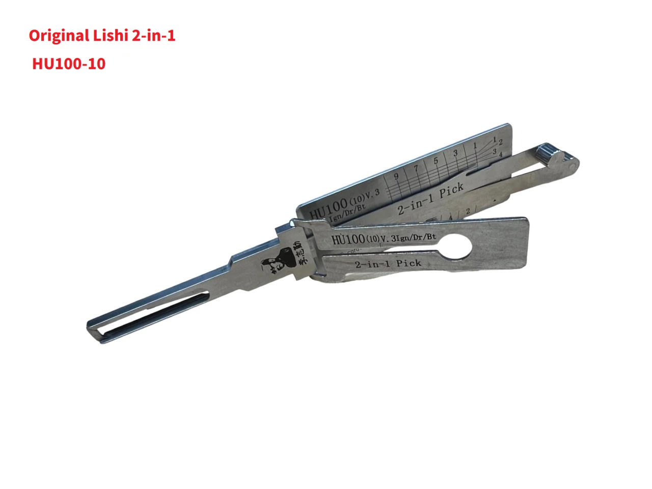 Decodor auto Lishi HU100-10 2 in 1 pick pentru chei Opel Vauxhall Saab, si masini americane, lama HU100 10-cut