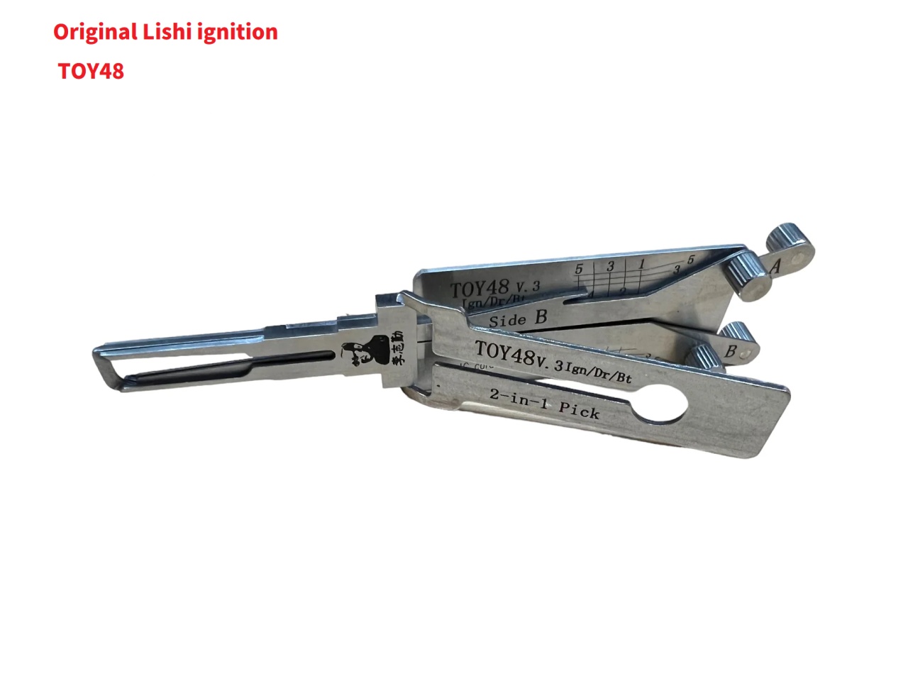 Decodor auto Lishi Original TOY48 v3 – 2-in-1 Pick pentru deblocare contact, usi si portbagaj, compatibil Toyota, Lexus, Subaru - imagine 5