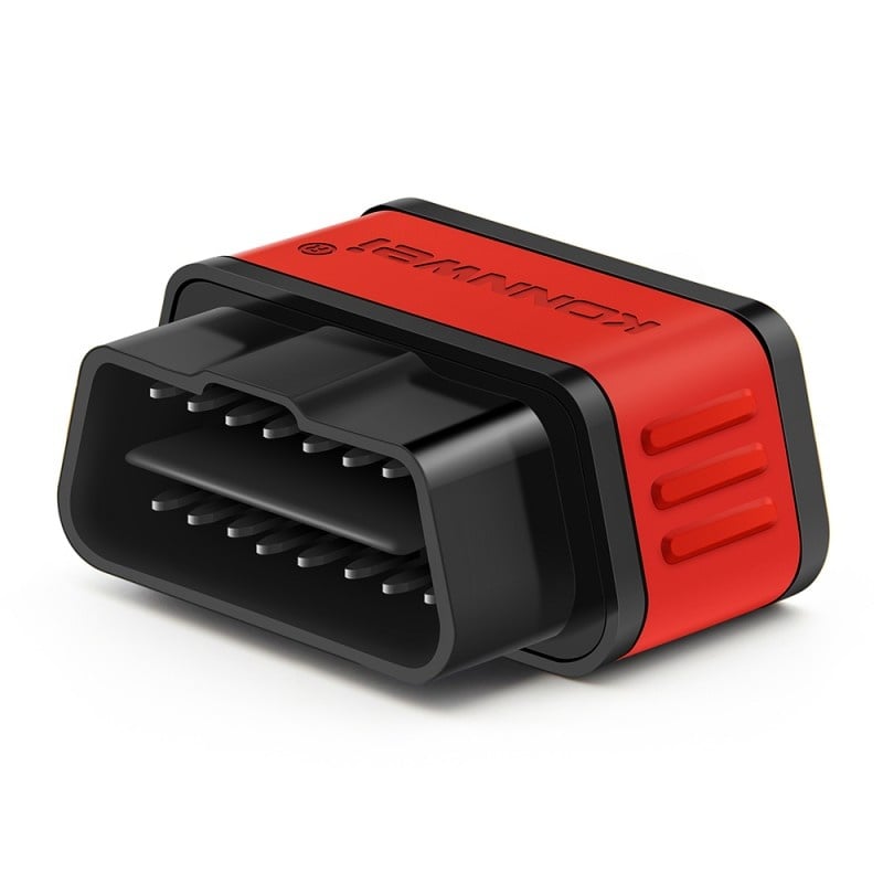 Diagnoza OBD2 KONNWEI KW901, Red, Bluetooth, Buton ON-OFF, Android, ELM 327 OBDII, PIC18F25K80 - 1 | YEO