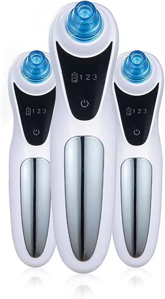 Dispozitiv Profesional Techstar® BR-019 Tip Vacuum Reincarbil Usb Extragere Puncte Negre, Acnee, Curatare Ten Culoare Alb - 2 | YEO
