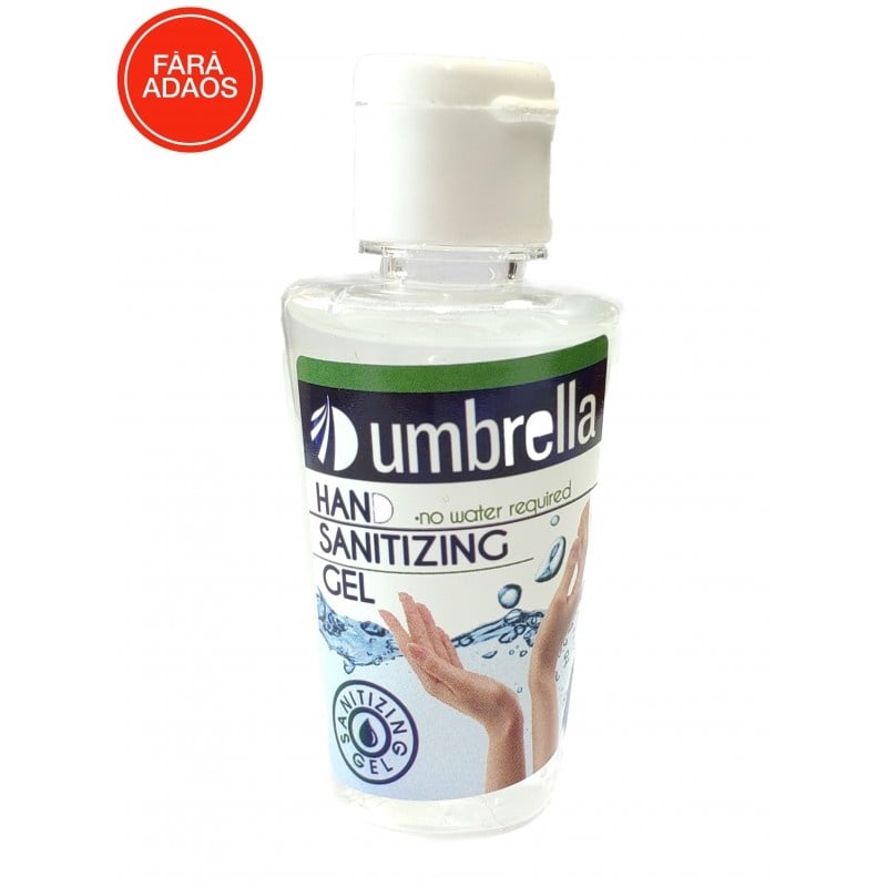 Gel Igienizant pentru Maini, Umbrella, 50ml, cu Alcool, Antibacterian