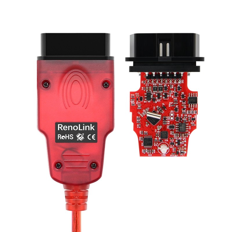 Poze Interfata Diagnoza Dedicata Techstar® RenoLink, OBD2, Programare ECU, Imperechere Module, Compatibil Gama Renault si Dacia