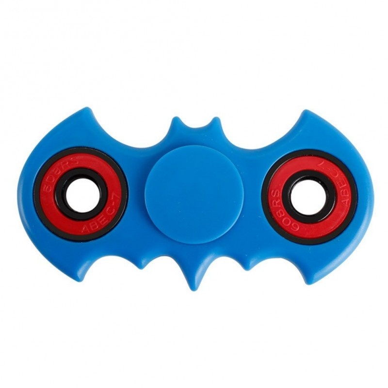 Jucarie Fidget Spinner Batman culoare Albastru, Jucarie ce inlatura stresul - 1 | YEO