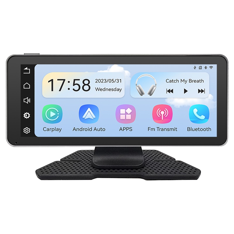 Navigatie Auto GPS Multimedia cu Apple CarPlay, Android si Mirrorlink, Techstar® 6088P, Display 6.88