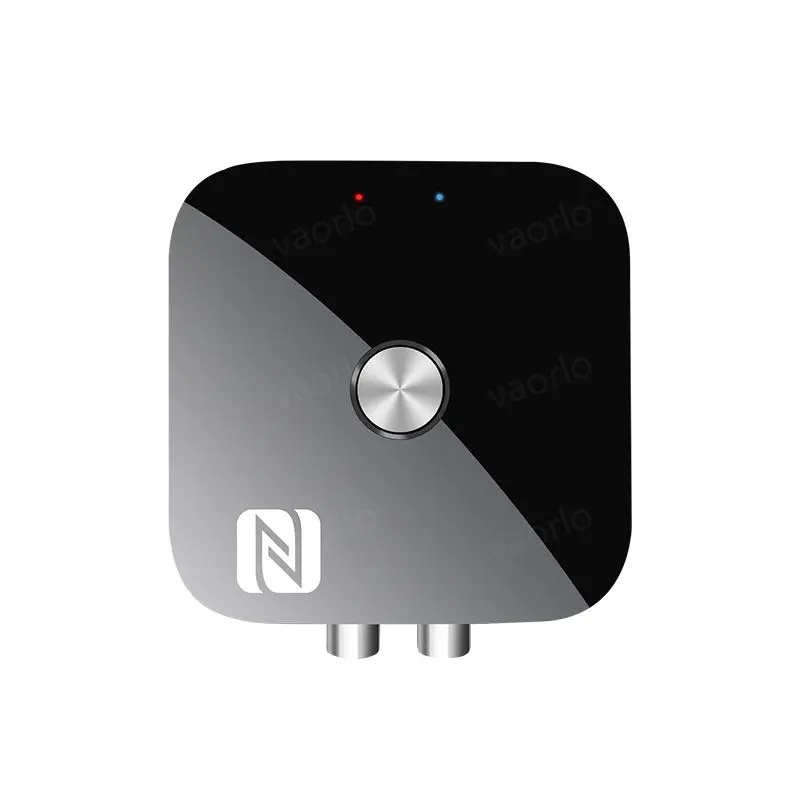 Receptor Receiver Audio Bluetooth Techstar T68, BT 5.3, NFC, RCA L/R + AUX 3.5mm, USB U-Disk, Telecomanda IR, HiFi, 10m, Negru - imagine 9